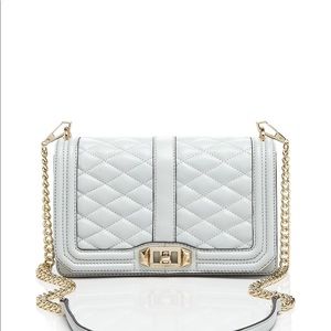 Rebecca Minkoff Light Blue Love Crossbody Bag